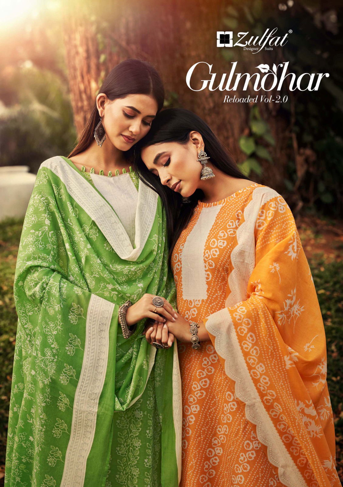 Gulmohar By Zulfat 001-010 Printed Cotton Dress Material Catalog